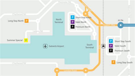 Gatwick Terminal Information Ace Airport Parking
