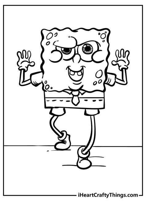 Free Printable Coloring Pages Of Spongebob Squarepants