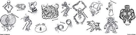 Terraria - Bosses by LordEd on DeviantArt