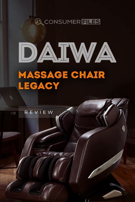 The Daiwa Massage Chair Legacy Is A High End Massage Chair That Has An