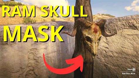 Ram Skull Mask Location In Red Dead Redemption 2 Youtube