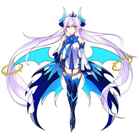 Luciela R Sourcream Noblesse Elsword Elsword Silver Hair Thigh Hboots Absurdres Bad Id