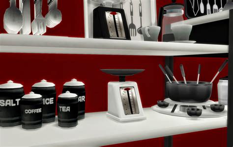 Clutter Altea Kitchen Sims 4 Custom Content