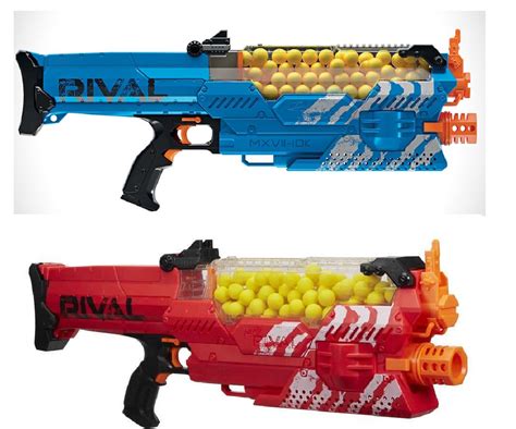 Nerf Rival Nemesis Mxvii 10k Team Red Blue Gun Blaster Ebay