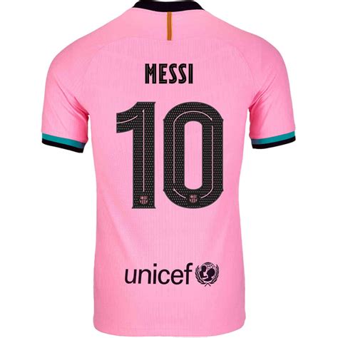 202021 Nike Lionel Messi Barcelona 3rd Match Jersey Soccerpro