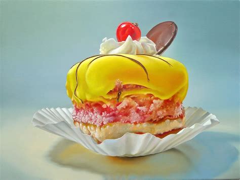 Tjalf Sparnaay Hyperrealistic Food Paintings