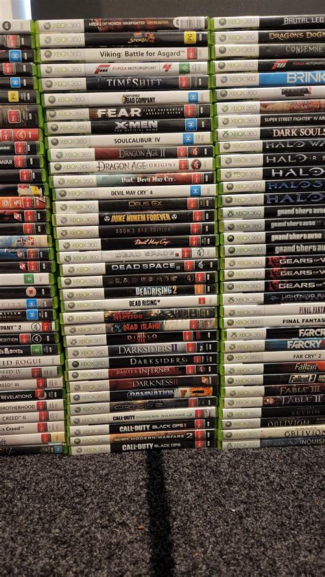 My Xbox 360 Collection So Far 172 Game In Total Rxbox360