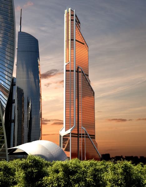 Skyscrapers Europes Tallest Mercury City Tower Moscow Russia