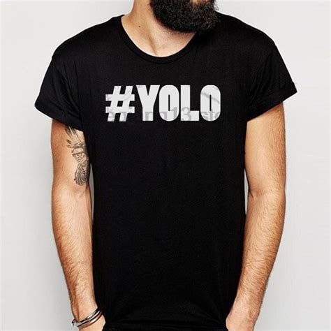 Yolo Funny Mens T Shirt In T Shirts From Mens Clothing On Aliexpress