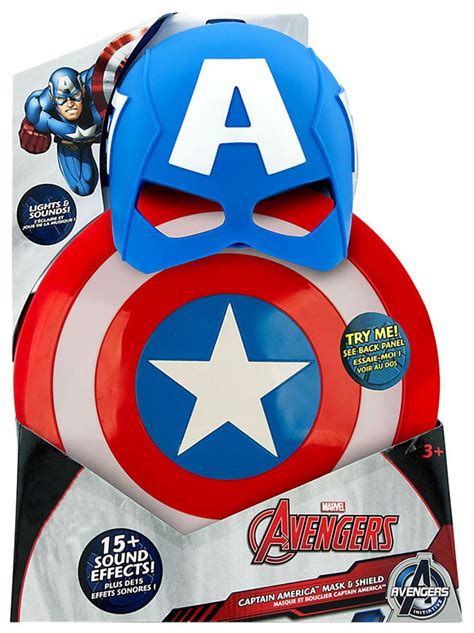 Disney Marvel Avengers Avengers Initiative Captain America Mask Shield