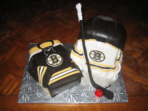 Boston Bruins Jersey Birthday Cake