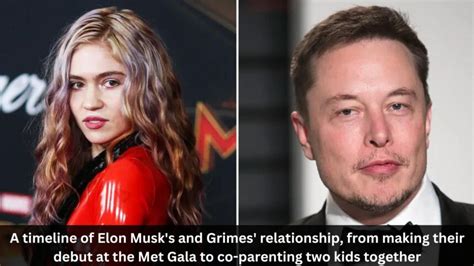 A Timeline Of Elon Musks And Grimes Relationship From Making Their Debut At The Met Gala To