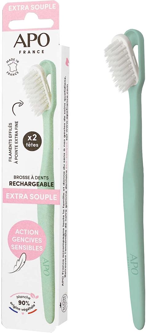 APO France Brosse à dents Rechargeable Extra Souple Adulte 1