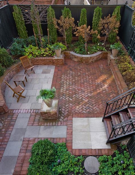 Brick patios are easy to install but you have to make sure you lay them flat and uniform. 20 Charming Brick Patio Designs