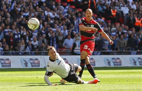 Qpr queens park rangers loftus wembley tony fernandes joey barton david fraser paul finney chris mendez bobby zamora playoffs play offs final gamm playback media nedum onuoha mike leigh. Last-gasp Zamora puts QPR back in Premier League ...