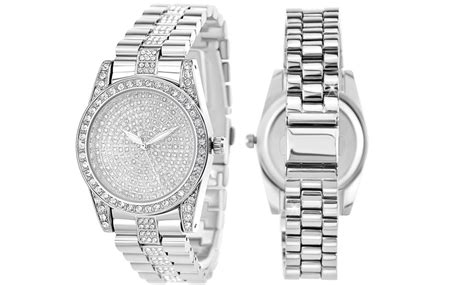 Sc Crystal Womens Watch Groupon