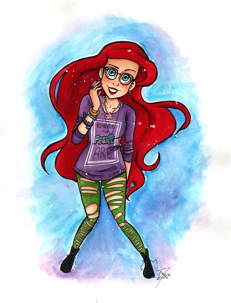 Hipster Ariel By Starlinehodge On Deviantart