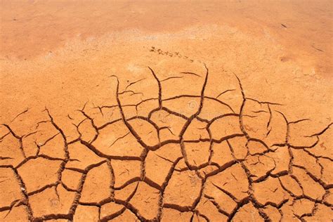 Dry Cracked Earth Texture Stock Photo Image Of Backdrop 52737730