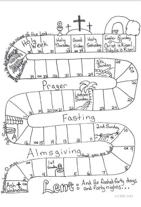 Your child is the main character. Printable Calendars for Lent | Lent, Kids calendar, 40 ...