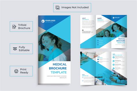 Trifold Medical Or Healthcare Brochure Graphic By Nobelstation