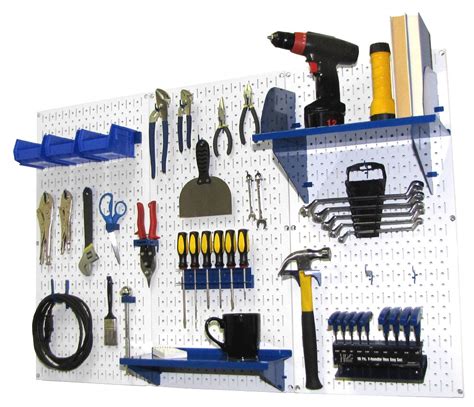 Buy Pegboard Organizer Wall Control 4 Ft Metal Pegboard Standard Tool