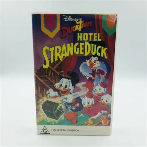 Disney Ducktales Hotel Strangeduck Vhs Video Cassette £1072 Picclick Uk