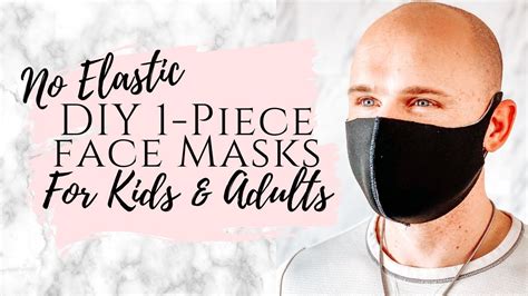 Free face mask sewing pattern + step by step photo tutorial how to make a mask out of cloth (with pocket for filter insert). 3 Minute DIY Neoprene FaceMask / How To Make A Face Mask ...