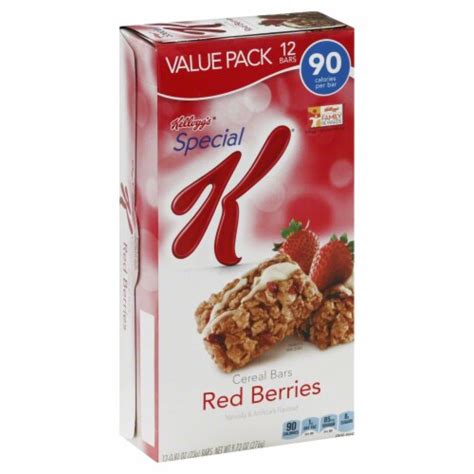 Kelloggs Special K Red Berries Cereal Bars 12 Ct 081 Oz Kroger