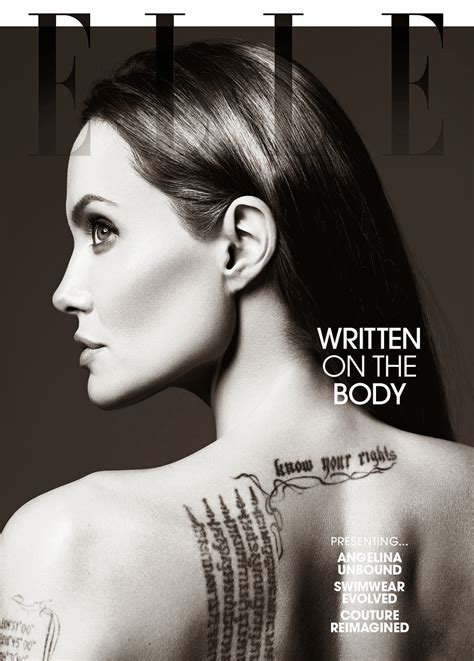 Angelina Jolie For Elle Magazine Us June 2014 The Enchanted Boudoir