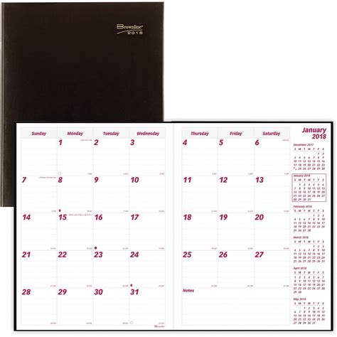 8 X 10 Monthly Calendar Travel Planner Template Blank Calendar