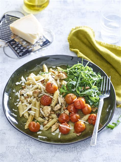 Pasta Pesto Met Kip En Cherrytomaten Project Gezond