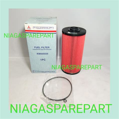 Jual FUEL FILTER FUSO FN62F KM005035 ORIGINAL MITSUBISHI FILTER SOLAR