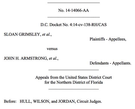 Appeals Court Refuses To Stop Florida Same Sex Marriages After Jan 5