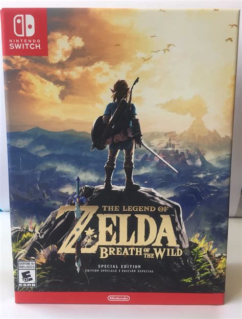 The Legend Of Zelda Breath Of The Wild Special Edition Mercado Libre