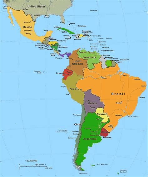 Mapa America Latina 24x7 ComunicaÇÃo Cuidando Da Sua Imagem Em