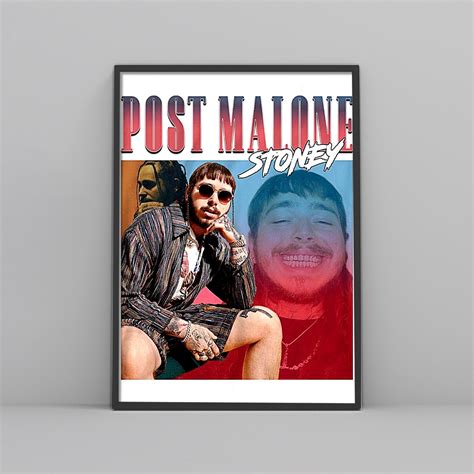 Post Malone Stoney White Posters