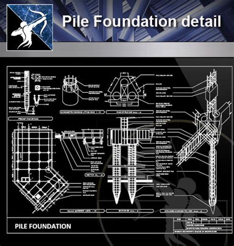 【foundation Details】pile Foundation Detail