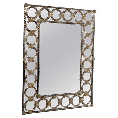 Dandolo Murano Glass Mirror In Venetian Style By Fratelli Tosi Made In Italy For Sale At 1stdibs