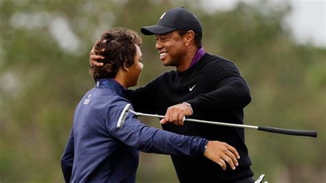 Tiger Woods Describes Charlie Woods Development As Duo Prepare For