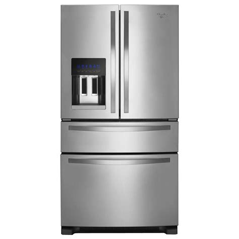 Whirlpool 24.5 cu. ft. French Door Refrigerator in Monochromatic