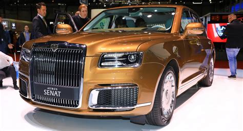 Russias Aurus Senat Luxury Limousine Officially Enters Production
