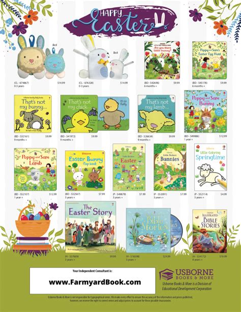 Usborne Books And More Easter 2021 Farmyard Books Brand Partner With