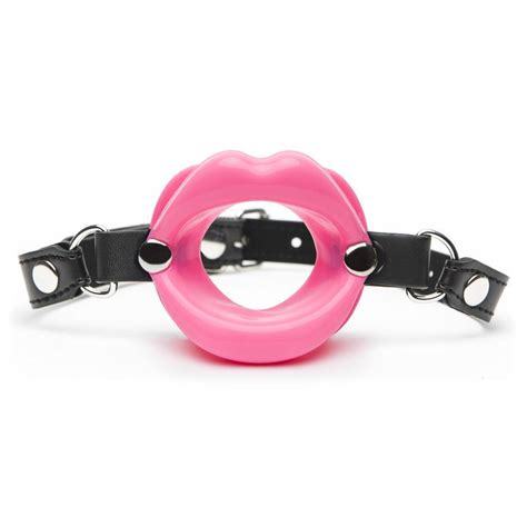 Sex And Mischief Pink Silicone Open Mouth Lip Gag Lovehoney Uk