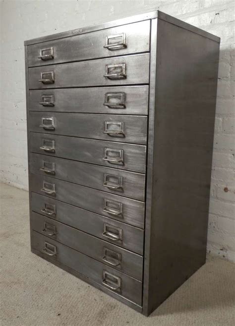 Used flat file cabinets for blueprints or art. Cole Steel Vintage Flat File Cabinet | Filing cabinet ...