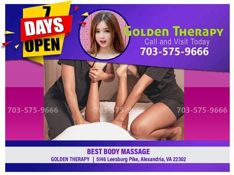 Golden Therapy Asian Massage In Alexandria 5146 Leesburg Pike Alexandria Va 22302 Usa