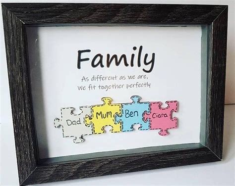 Jigsaw puzzles for adults and children of all ages. Jigsaw Puzzle Our Complete Family Family Gift New Home ...
