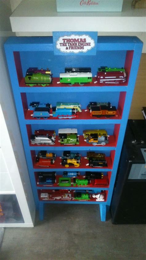 Thomas the tank engine all 6 prints ,watercolour a4 x 6 nursery ,bedroom. Thomas The Tank Engine Display Cabinet | Diy pallet ...
