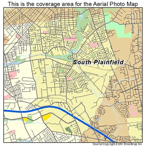 Aerial Photography Map Of South Plainfield Nj New Jersey