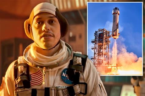 Pete Davidson's Blue Origin launch date, crew members revealed