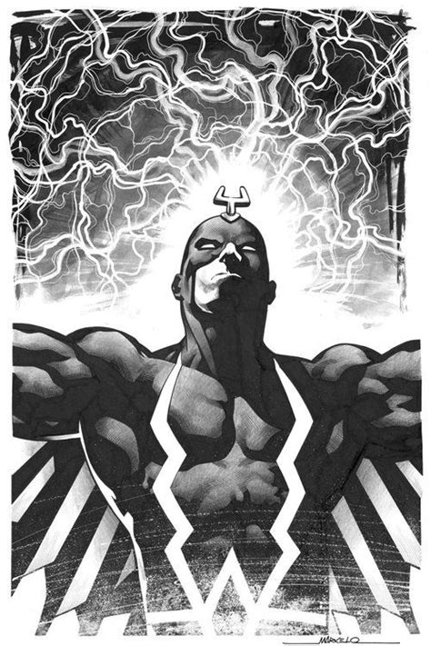 Black Bolt By Marcelo Mueller Marvel Comics Marvel Inhumans Marvel